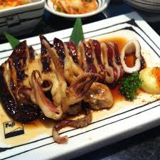 ปลาหมึกย่างซีอิ๊ว | Ika Maruyaki (Grilled Whole Squid With… | Flickr