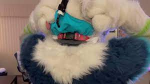 Locked in fursuit