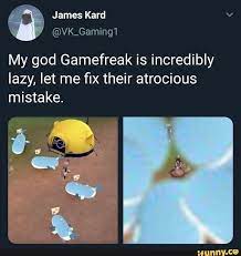 VK_Gaming1 My god Gamefreak is incredibly lazy, let me ﬁx their atrocious  mistake. - seo.title | Pokemon funny, Pokemon memes, Memes