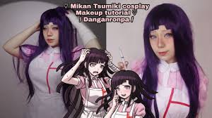 ♡ Mikan Tsumiki cosplay Makeup tutorial ♡/ Danganronpa / - YouTube