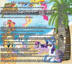 352784 - safe, apple bloom, applejack, babs seed, derpy hooves, discord,  doctor whooves, fluttershy, pinkie pie, queen chrysalis, rainbow dash,  rarity, scootaloo, spitfire, sweetie belle, time turner, twilight sparkle,  birthday game, exploitable