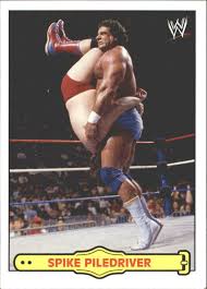 2012 Topps Heritage WWE Ringside Action #49 Reverse Piledriver/Don Muraco -  NM-MT