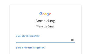 Anmeldung google mail