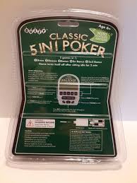 1 Buzzy Mini Pocket Arcade Classic 5in1 Poker Draw Deuces Bonus 2x Bonus  841437133288 | eBay