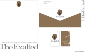 Stationary for a brand I created, The Exalted | Brand me, Brand, Movie  posters