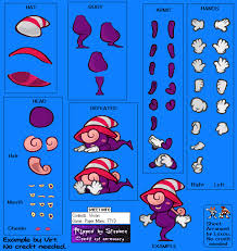 GameCube - Paper Mario: The Thousand Year Door - Vivian - The Spriters  Resource