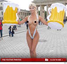 Mystery Model Goes Naked For Oktoberfest -- Check Out The Bavarian Babe!