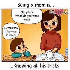 Being A Mom Is... | Mom, Baby humour, Comics