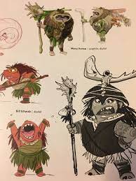 What do the Kakamora look like without their shell? : r/moana