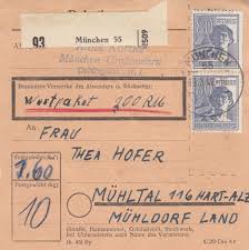 Post Office Card 1948: München-großhadern Nach Mühltal, Wertkarte | eBay