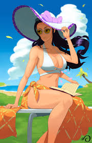 nico robin (one piece) drawn by pink_ebi | Danbooru