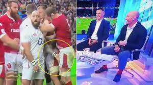 Gareth Thomas joke divides fans after Marler crotch grab