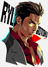 Yakuza | Kiryu Kazuma by Akei | オールバック イラスト, イラスト, デジタル画