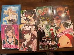 Manga haul from yesterday; aside from Slasher Maidens and Chobits, I hadn't  read or heard of the other series'. They're really good though, I will  definitely be getting more volumes! I especially