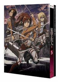 Attack on Titan Shingeki no Kyojin Vol.5 Blu-rayComic Anime Limited | eBay