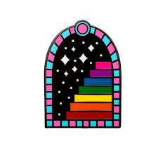 Rainbow Portal Pin. Pride Stair Portal Enamel Pin. LGBT LGBTQ - Etsy