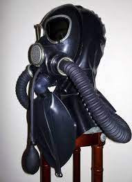 Fetish Heavy Rubber GAS MASK Latex Hood W/ Dark Tinted Lenses - Etsy