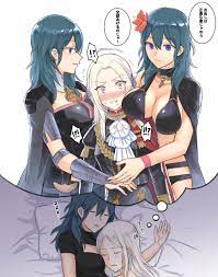 byleth, byleth, edelgard von hresvelg, and byleth (fire emblem and 3 more)  drawn by fukuroumori | Danbooru