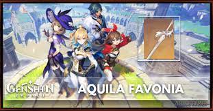 Aquila Favonia | Genshin Impact - zilliongamer