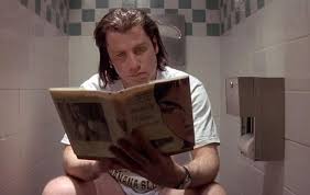 Why Vincent Vega is always on the toilet in 'Pulp Fiction'