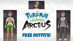 Free Outfits Pokemon Legends Arceus - How to Claim Them - Screen Hype
