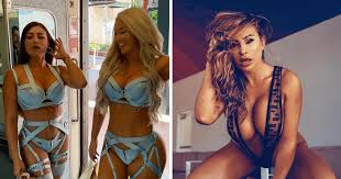 Who is Francia James? Playboy model, pal board train wearing ONLY lingerie  in viral video | MEAWW