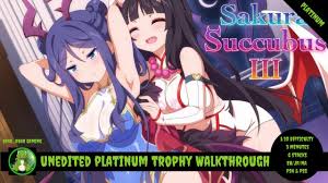 Sakura Succubus 3 - Full Unedited Platinum Trophy Walkthrough (PS4/PS5) -  YouTube
