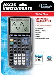 Texas Instruments TI-83 Plus Graphing Calculator - Walmart.com