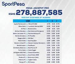 Congratulations! Sportpesa Mega jackpot predictions for 17 games for this  weekend, Win Ksh 278.8 Million | Venas News