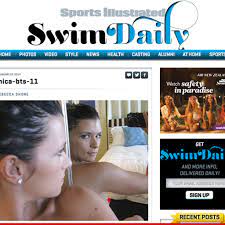Danica Patrick -- Topless Selfie ... On Sports Illustrated Website