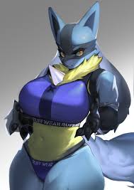 lucario (pokemon) drawn by woobin94 | Danbooru