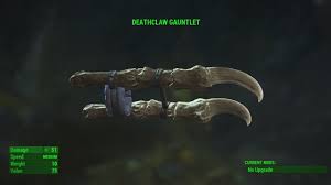 FALLOUT 4 Rare Weapon Guide - Deathclaw Gauntlet - YouTube