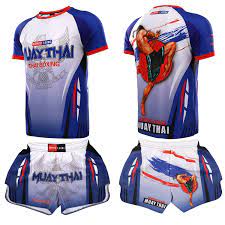 MMA Shorts Boxing Jersey T Shirt Muay Thai Uniform Kids Adult Match  Competition Training Clothes Kickboxing Pants Fightwear| | - AliExpress