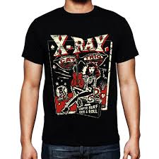 Vince Ray 'X Ray Cat Trio' T-shirt | X Ray Cat Trio