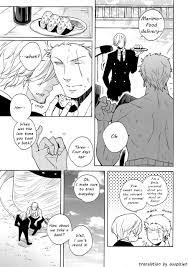 Zoro x sanji comic