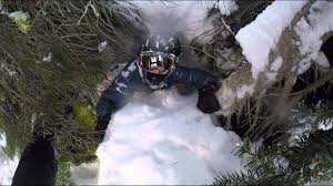 Tree well near death experience - YouTube