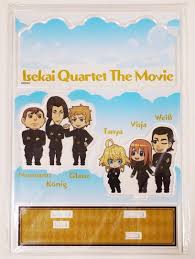 Isekai Quartet the Movie Acrylic Diorama Saga of Tanya the Evil | eBay
