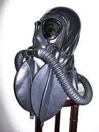 Fetish Heavy Rubber LATEX Gas Mask HOOD With Dark Tinted - Etsy Singapore