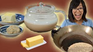 How to Make BUTTER Tea & Tsampa -- roasting barley with SAND - YouTube