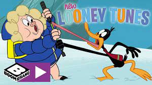 New Looney Tunes | Daffy's Tongue Stuck On Ice | Boomerang UK 🇬🇧 - YouTube