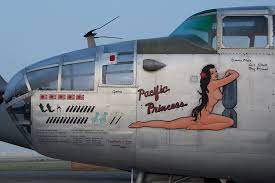 Pacific princess nose art
