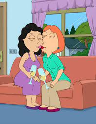 Lois and Bonnie kiss 2 - Family Guy Photo (32665798) - Fanpop