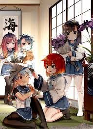 艦隊これくしょん -艦これ-【択捉,福江,松輪,佐渡,対馬】 壁紙 | tsundora.com