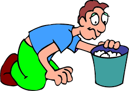 man picking up trash clipart - Clip Art Library