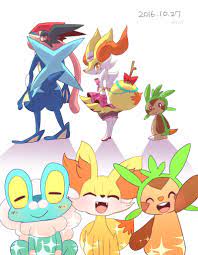 Pokémon XY XYZ KALOS FAMILY!!! Froakie, Fennekin, Chespin, Ash-Greninja, and  Braixen!!! ❤️❤️❤️ IM GOING TO MISS TH… | Pokemon rayquaza, Pokemon kalos,  Pokemon funny