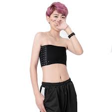 Strapless Chest Breast Binder For Big Boobs Women Intimates Trans Lesbian  Short Shaper Corset Tomboy Undershirt Vest Tank Tops - Tube Tops -  AliExpress