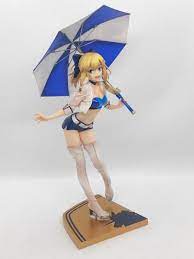 Saber TYPE-MOON RACING Ver. 1/7 PVC ABS Figure Fate/Stay Night No Box Japan  | eBay