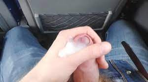 Cumming on bus