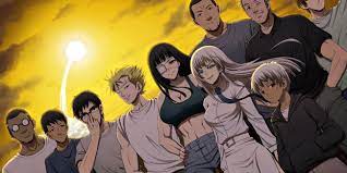 Jormungand anime characters