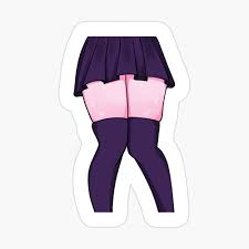 Anime thick thighs